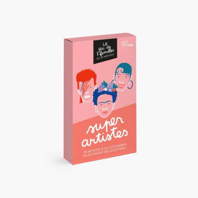 SUPER ARTISTES  Jeu de 7 familles qui se méritent